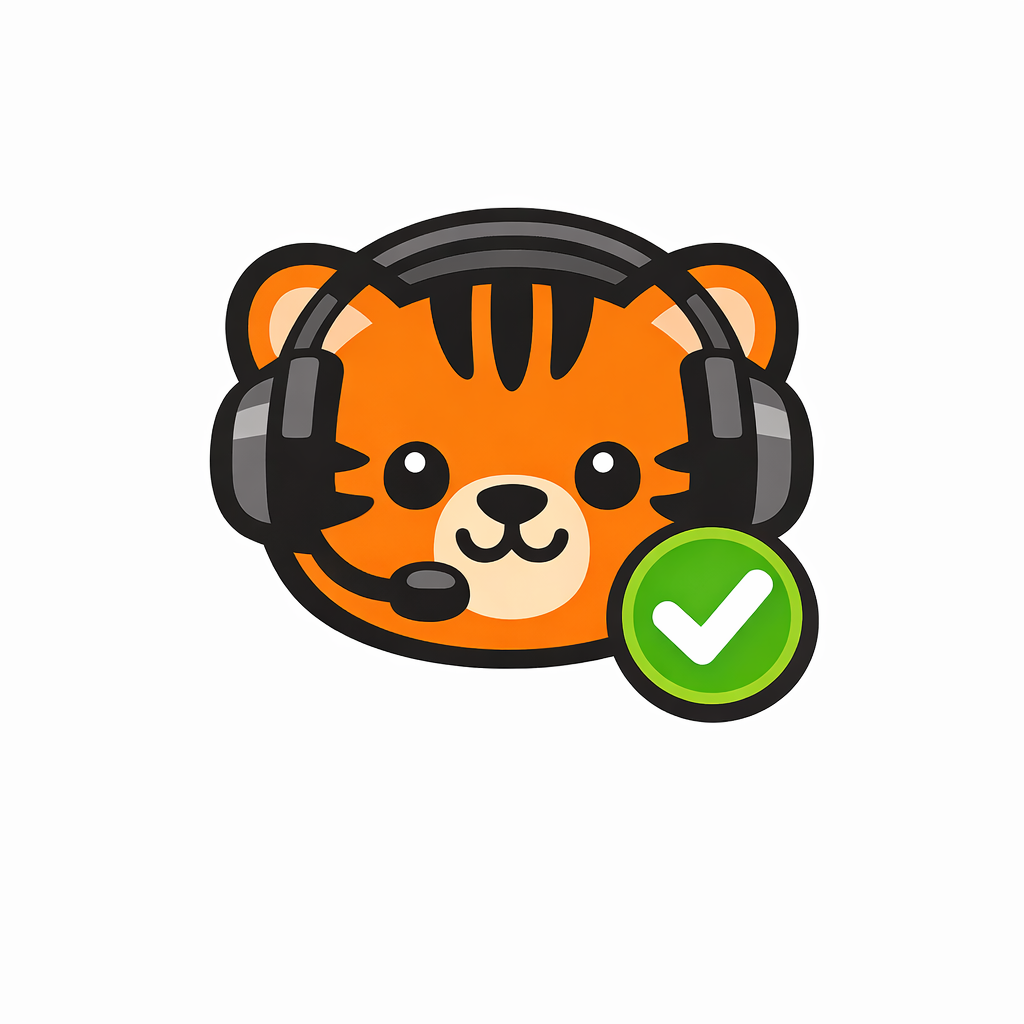 CheckStatus Tiger Logo